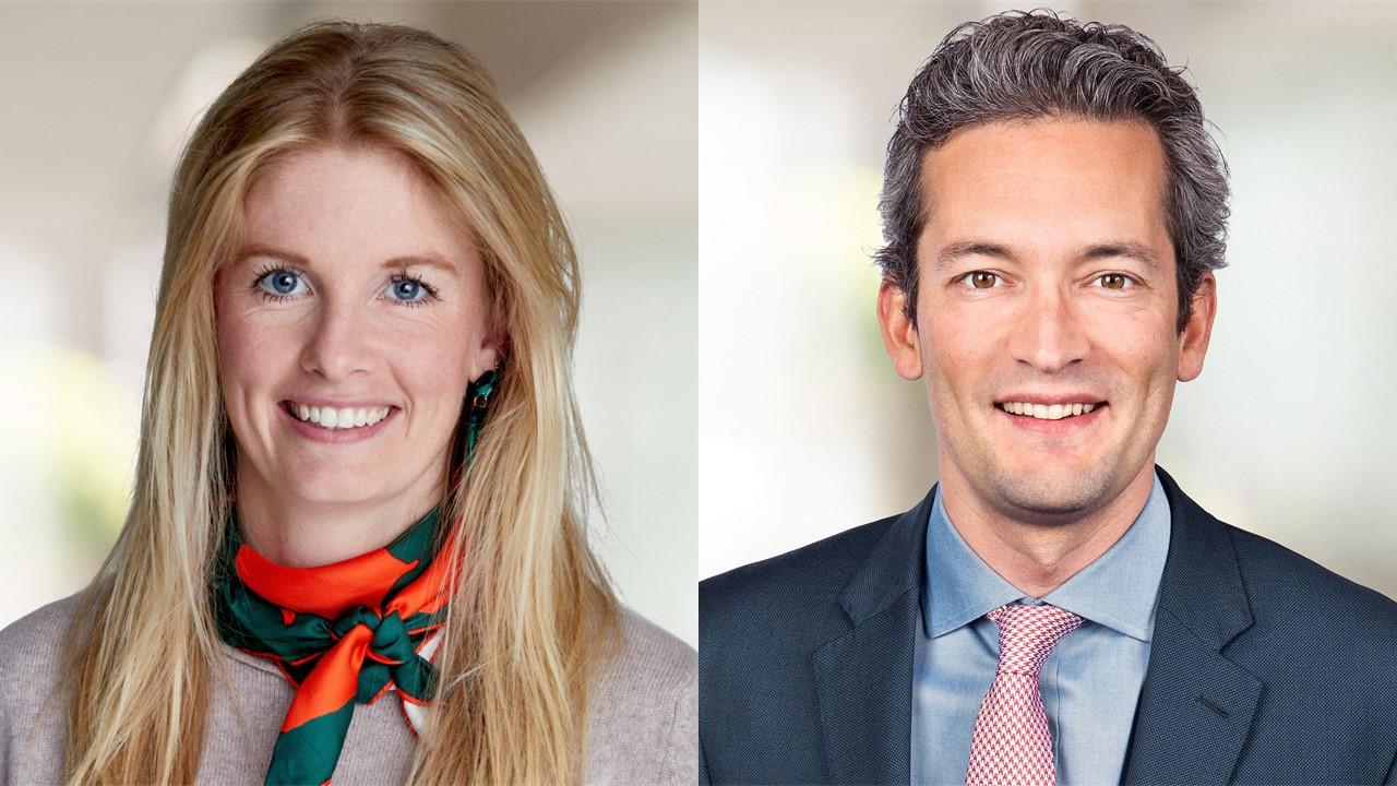 Photo of Lotte and Hendrik smiling