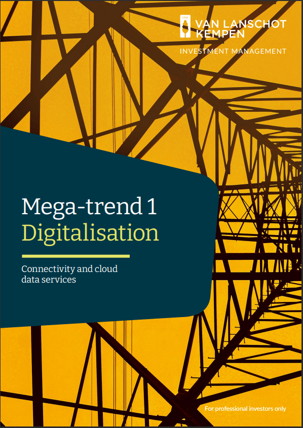 Cover page of Mega-trend 1: Digitalisation whitepaper