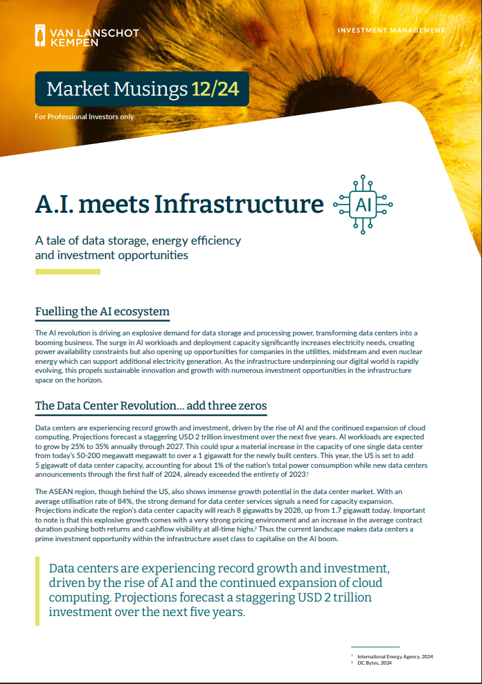 A.I. meets Infrastructure report front page